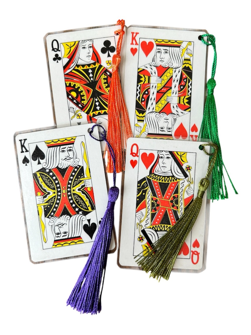 Handmade Upcycled Vintage Playing Card Bookmarks - You Pick Yours!